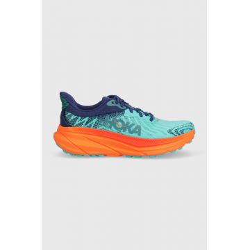 Hoka One One pantofi de alergat Challenger ATR 7 culoarea turcoaz