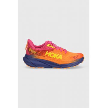 Hoka One One pantofi de alergat Challenger ATR 7 GTX culoarea portocaliu, 1134502