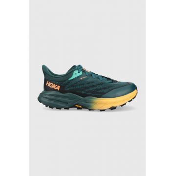 Hoka pantofi de alergat Speedgoat 5 GTX culoarea turcoaz, 1127913 1127913-DTBC