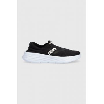 Hoka pantofi ORA RECOVERY SHOE 2 culoarea negru, cu platforma, 1119398 1119398-CFST