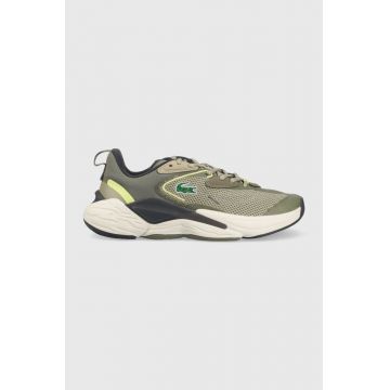 Lacoste sneakers Aceshot culoarea verde, 43SMA0013