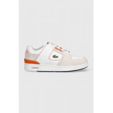 Lacoste sneakers Court Cage culoarea alb, 43SFA0048