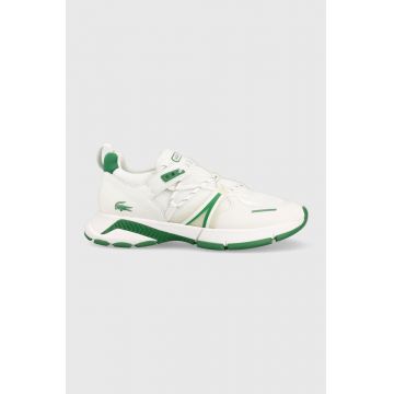 Lacoste sneakers L003 Textile culoarea alb, 43SMA0064