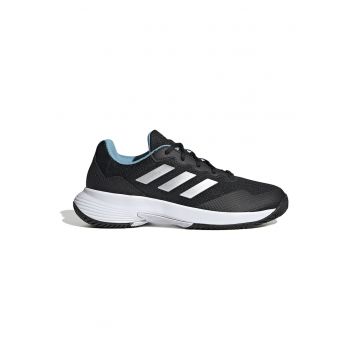 Pantofi de plasa cu insertii de material sintetic pentru tenis Gamecourt 2