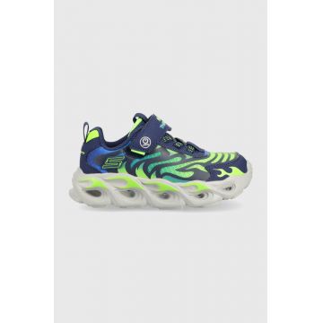 Skechers sneakers pentru copii Thermo-Flash culoarea albastru marin