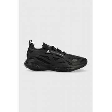 adidas by Stella McCartney pantofi de alergat Solarglide culoarea negru