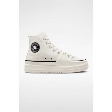 Converse teniși Chuck Taylor All Star Construct culoarea alb, A02832C A02832C-White