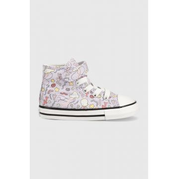 Converse tenisi copii culoarea violet