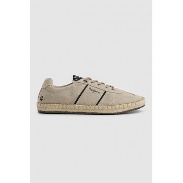 Espadrile sport de bumbac si canepa