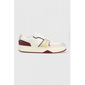 Lacoste sneakers din piele L001 Leather Sneaker culoarea alb, 42SMA0092