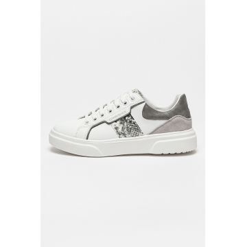 Pantofi sport cu insertii de piele intoarsa Gaia