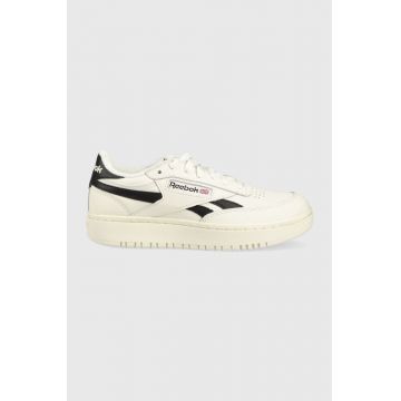 Reebok Classic sneakers din piele CLUB C culoarea alb, H04190 H04190-CHL/CB/CHL