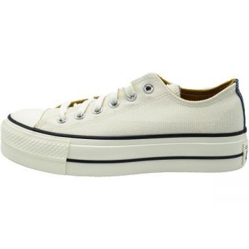 Tenisi femei Converse Chuck Taylor All Star Lift OX A03829C, 35, Alb