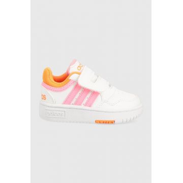 adidas Originals sneakers pentru copii HOOPS 3. CF I culoarea alb