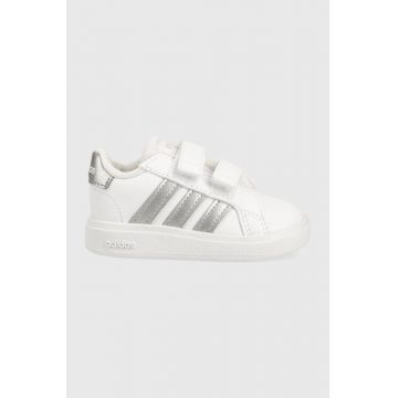 adidas sneakers pentru copii GRAND COURT 2.0 culoarea alb