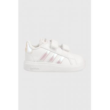 adidas sneakers pentru copii GRAND COURT 2. culoarea alb
