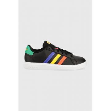 adidas sneakers pentru copii GRAND COURT 2. K culoarea negru