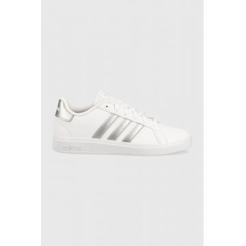 adidas sneakers pentru copii GRAND COURT culoarea alb