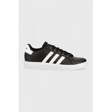 adidas sneakers pentru copii GRAND COURT culoarea negru