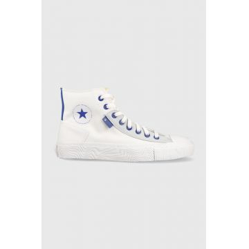 Converse tenisi Chuck Taylor Alt Star HI culoarea alb, A03476C