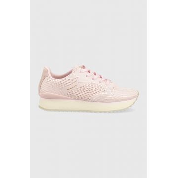 Gant sneakers Bevinda culoarea roz, 26538870.G56