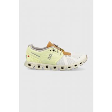 On-running pantofi de alergat Cloud 5 culoarea galben