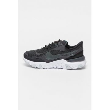 Pantofi sport din piele ecologica si plasa React 3