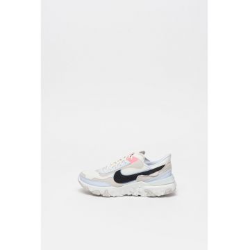Pantofi sport din piele ecologica si plasa React 3