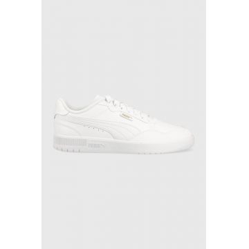 Puma sneakers Court Ultra Lite culoarea alb