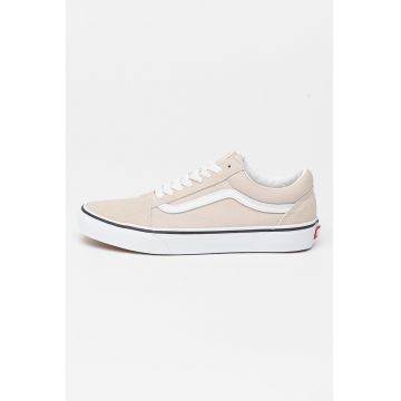 Tenisi unisex de panza cu garnituri de piele intoarsa Old Skool