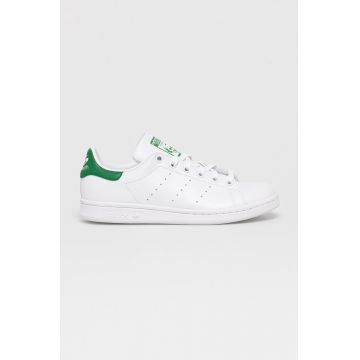 adidas Originals sneakers FX5502.D culoarea alb, cu toc plat FX5502.D-WHT/GRN