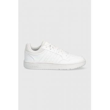 adidas Originals sneakers pentru copii HOOPS 3.0 K culoarea alb