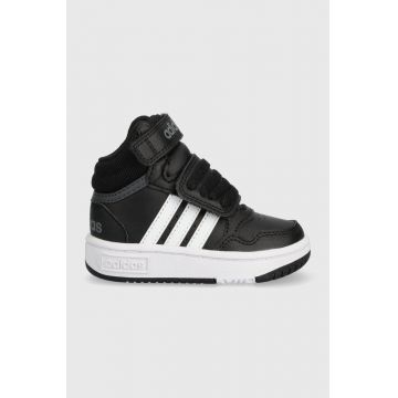 adidas Originals sneakers pentru copii HOOPS MID 3. AC I culoarea negru