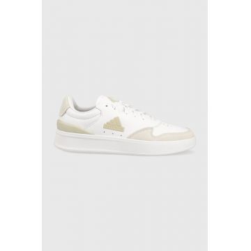 adidas sneakers din piele KANTANA culoarea alb