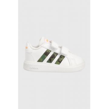 adidas sneakers pentru copii GRAND COURT 2.0 CF culoarea alb
