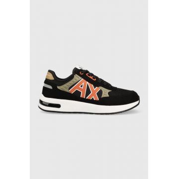 Armani Exchange sneakers culoarea negru, XUX090.XV276.T053