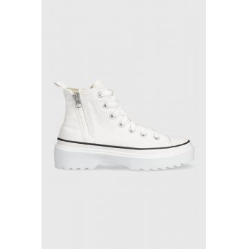 Converse tenisi Chuck Taylor AS Lugged Lift culoarea alb