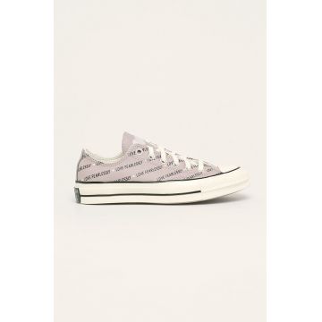 Converse teniși 567154C femei, culoarea gri 567154-GREY.PURPL