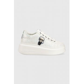 Karl Lagerfeld sneakers ANAKAPRI culoarea alb, KL63530F