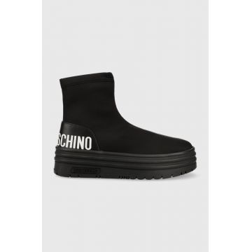 Love Moschino sneakers culoarea negru, JA15446G1HIM0000