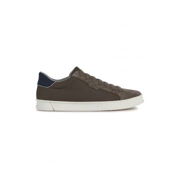 Pantofi sport cu garnituri de piele intoarsa Pieve