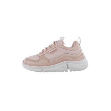 Pantofi sport cu insertii de piele intoarsa