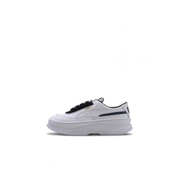 Pantofi sport de piele cu garnituri de piele intoarsa Deva Chic