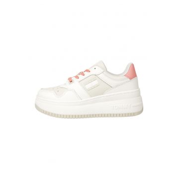 Pantofi sport din piele cu talpa wedge
