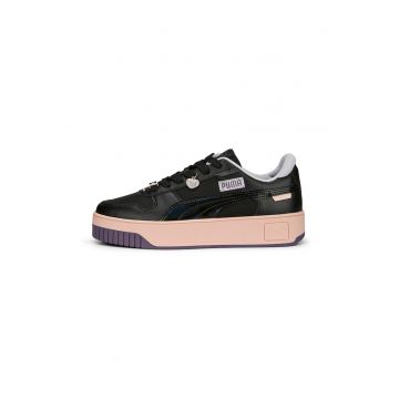Pantofi sport flatform de piele cu detaliu talisman Carina Street