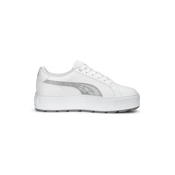 Pantofi sport flatform din piele ecologica Karmen Space
