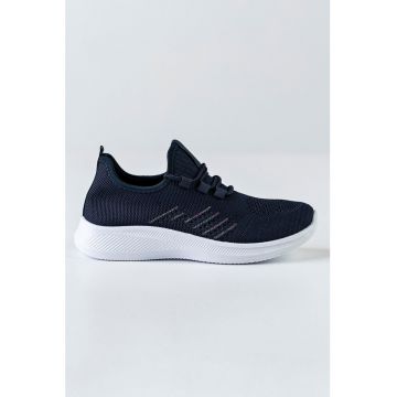 Pantofi sport slip-on de plasa tricotata
