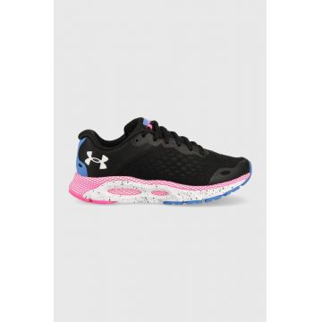 Under Armour pantofi UA W HOVR Infinite 3 culoarea negru, cu toc plat, 3023556 3023556-002