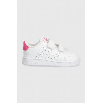 adidas sneakers pentru copii ADVANTAGE CF I culoarea alb