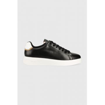 BOSS sneakers din piele Bulton culoarea negru, 50497880